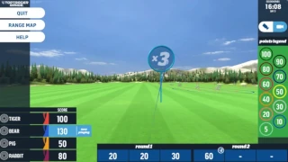 Image of Toptracer Points Game at SportsVille Image of Toptracer Points Game at SportsVille