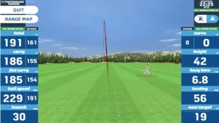 Image of Toptracer Warm Up at SportsVille Image of Toptracer Range menu
