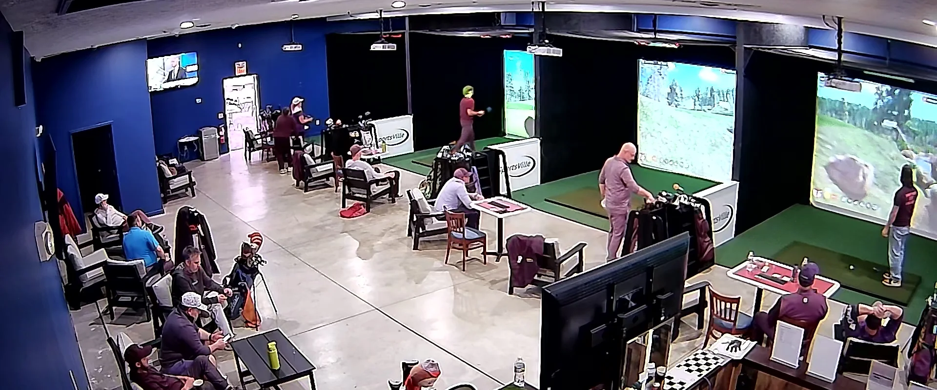 Golf and mini-golf leagues at SportsVille